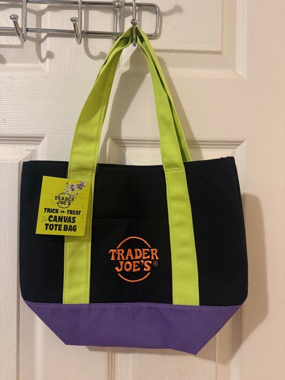 Trader Joe’s Mini Halloween Canvas Tote 2025